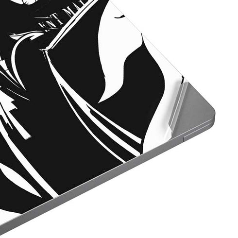 Disney Villains Maleficent Black and White Laptop Skins